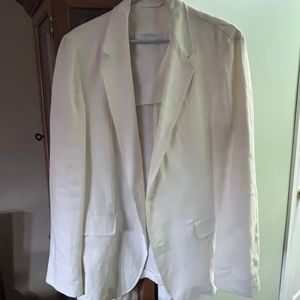 Off white Hugo Boss Linen Jacket